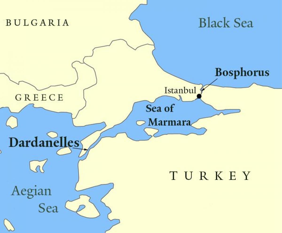 bosporen karta Bosporen karta   Bosporen karta istanbul (Turkiet)