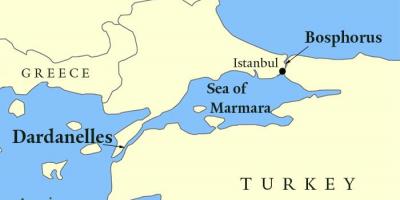 bosporen karta Istanbul   Konstantinopel map   Kartor Istanbul   Konstantinopel 